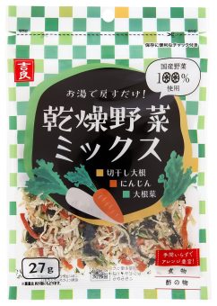 6891乾燥野菜ミックス 切干大根・人参・大根葉｜食品部｜健康フーズ